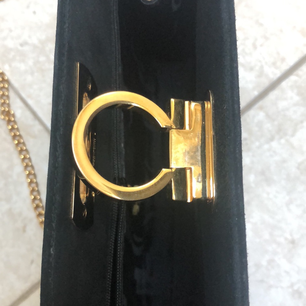 Vintage Ferragamo Suede Bag - Picture 12 of 12